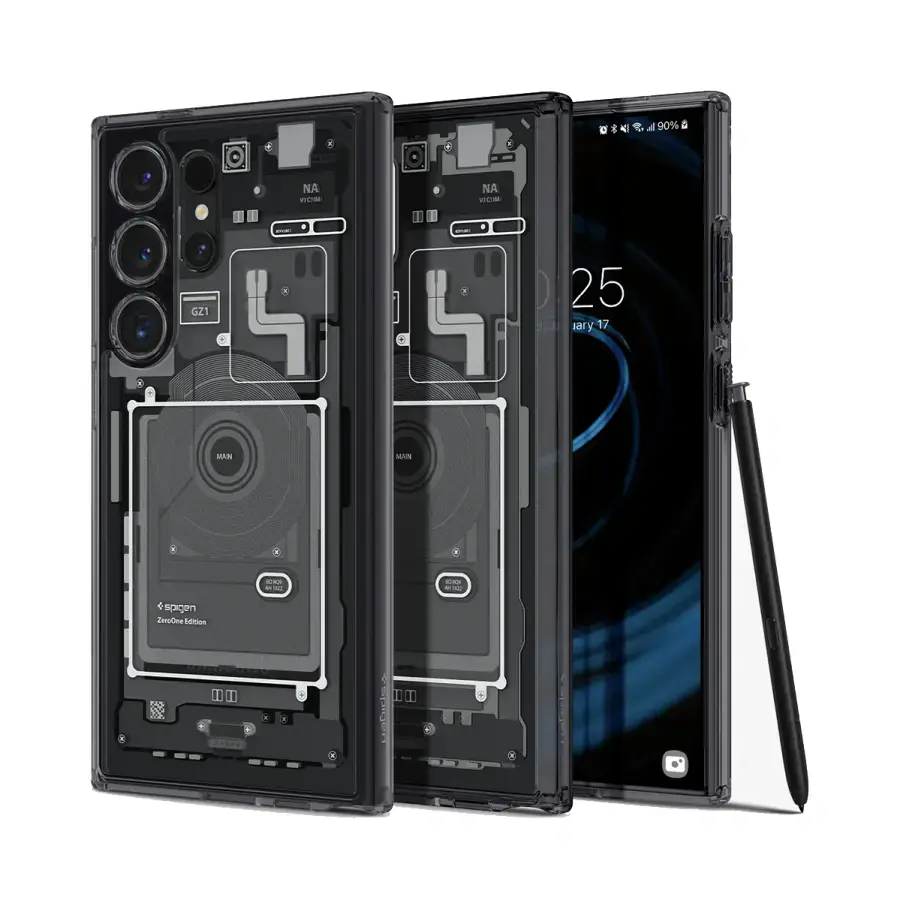 Чехол Spigen Ultra Hybrid Zero One for Samsung Galaxy S24 Ultra - Black (ACS07293)