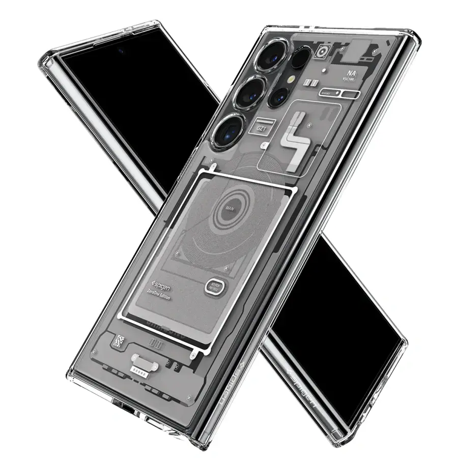 Чохол Spigen Ultra Hybrid Zero One for Samsung Galaxy S24 Ultra - White (ACS07294)