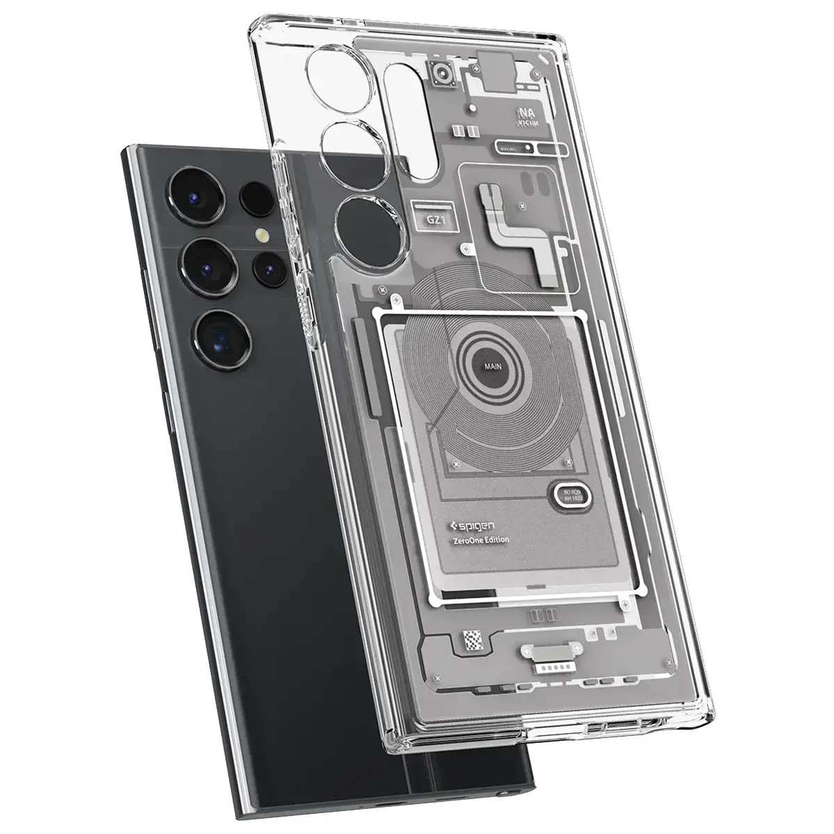 Чехол Spigen Ultra Hybrid Zero One for Samsung Galaxy S24 Ultra - White (ACS07294)