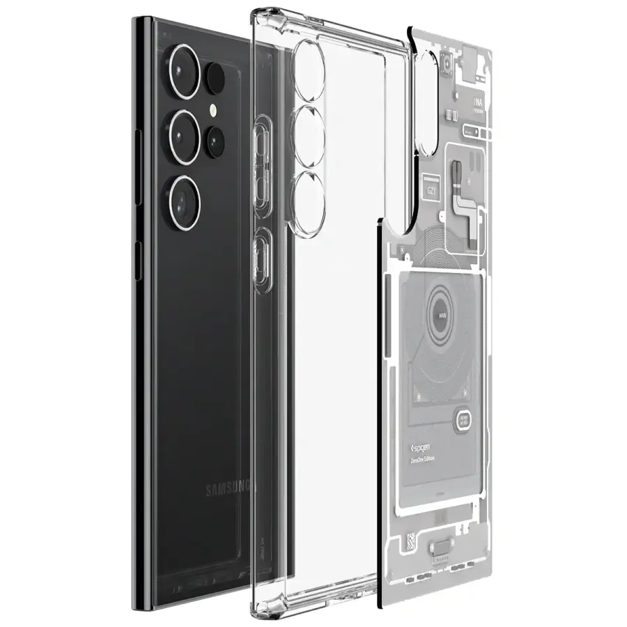 Чохол Spigen Ultra Hybrid Zero One for Samsung Galaxy S24 Ultra - White (ACS07294)