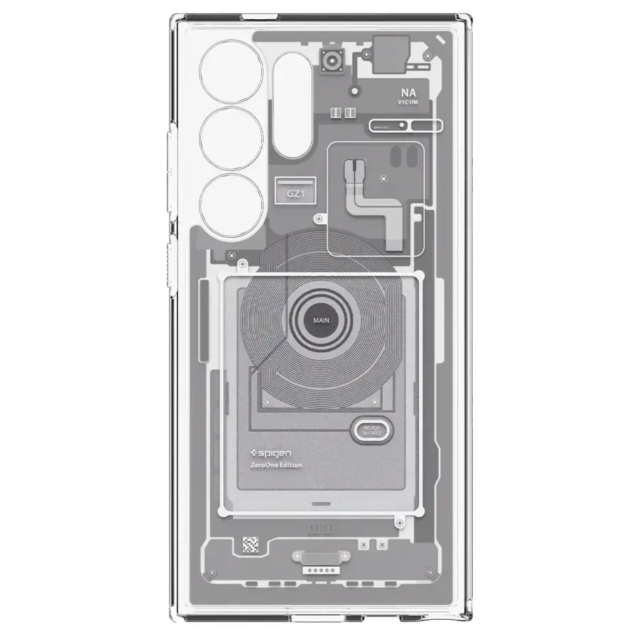 Чохол Spigen Ultra Hybrid Zero One for Samsung Galaxy S24 Ultra - White (ACS07294)