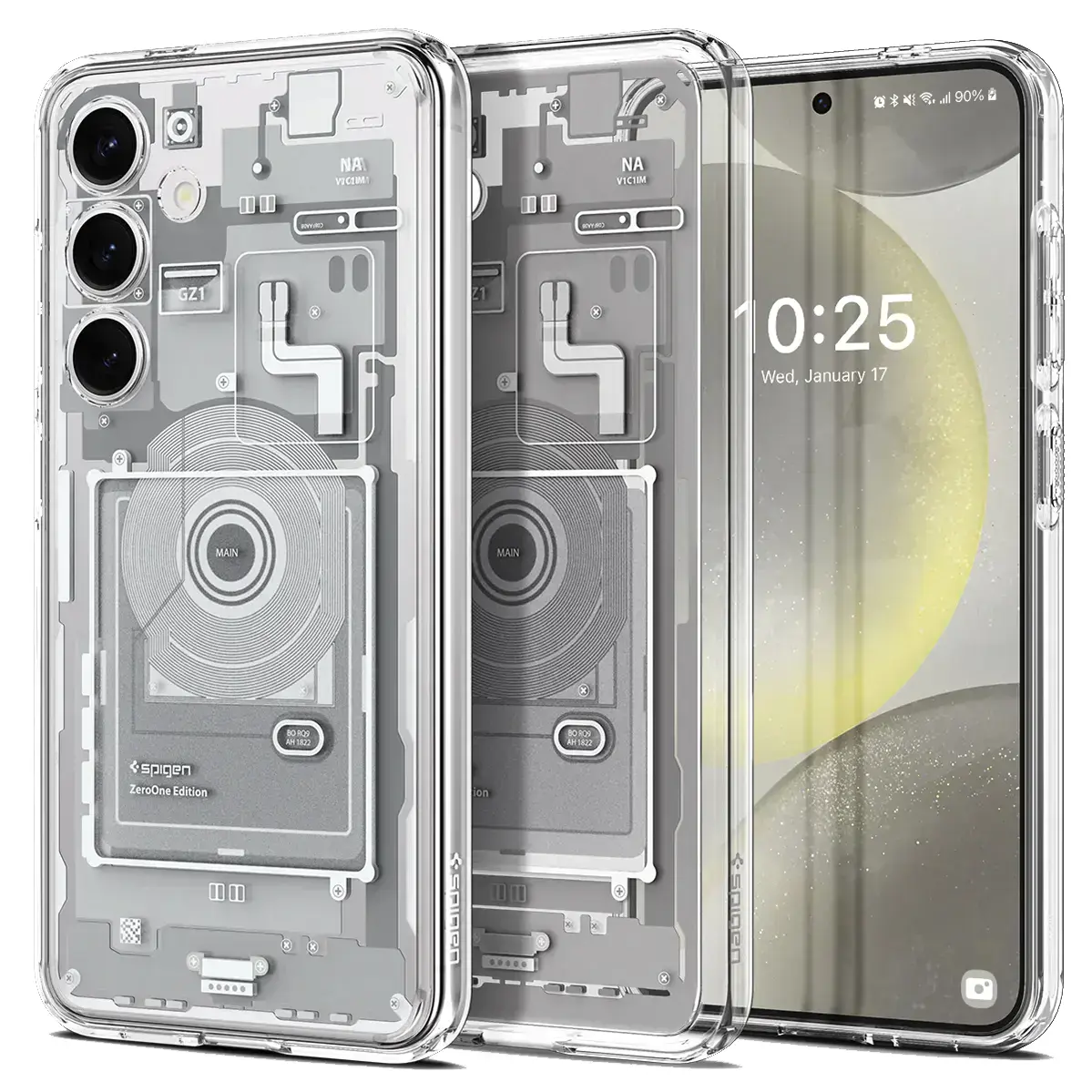 Чохол Spigen Ultra Hybrid Zero One for Samsung Galaxy S24 - White (ACS07351)