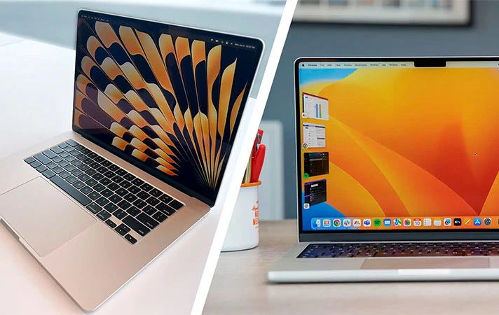Який MacBook обрати в 2024 році: MacBook Air чи MacBook Pro ?