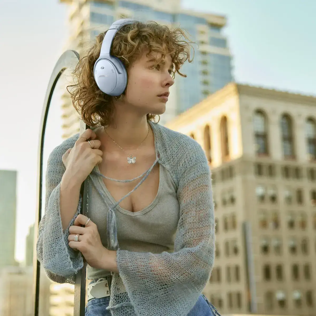 Навушники Bose QuietComfort - Moonstone Blue (884367-0500)