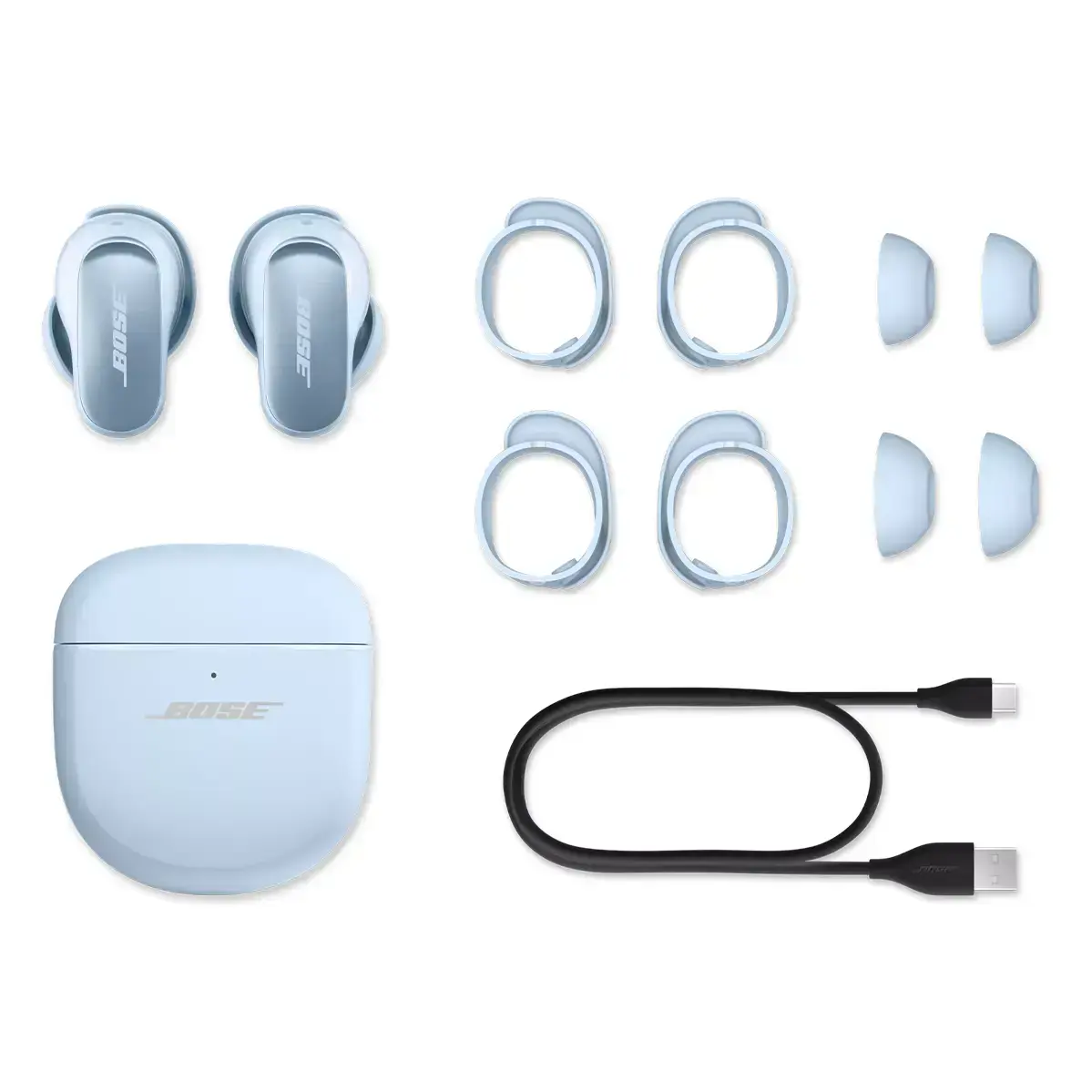 Наушники Bose QuietComfort Ultra Earbuds - Moonstone Blue (882826-0050)