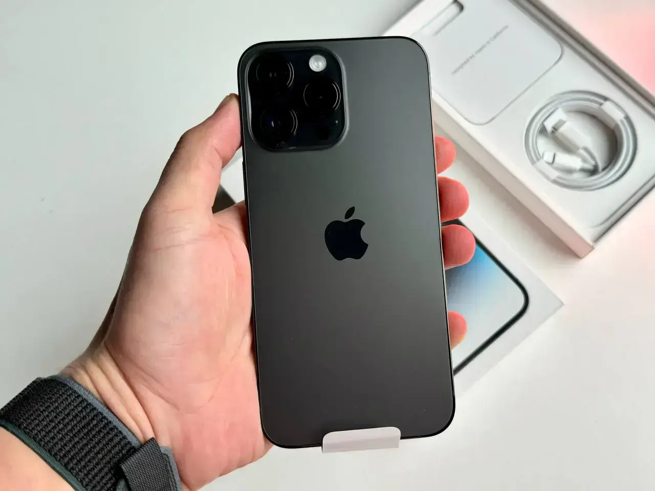 Новый (SWAP) Apple iPhone 14 Pro Max 1TB Space Black (MQC23)🔋100%(Состояние - 10/10, Комплект - Полный | гарантия - 3 мес.)