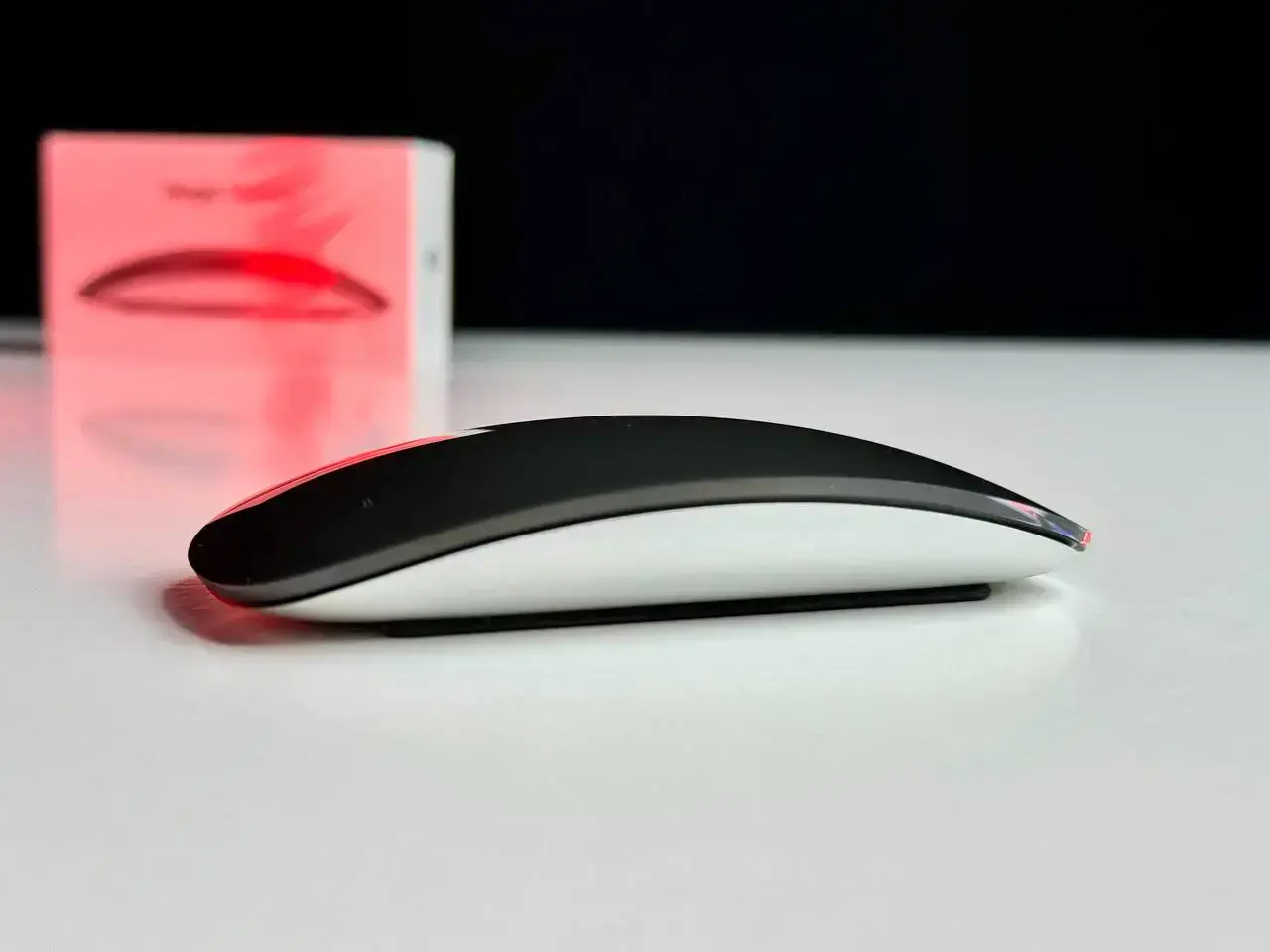 OPEN BOX Apple Magic Mouse 2022 - Black Multi-Touch Surface (MMMQ3)