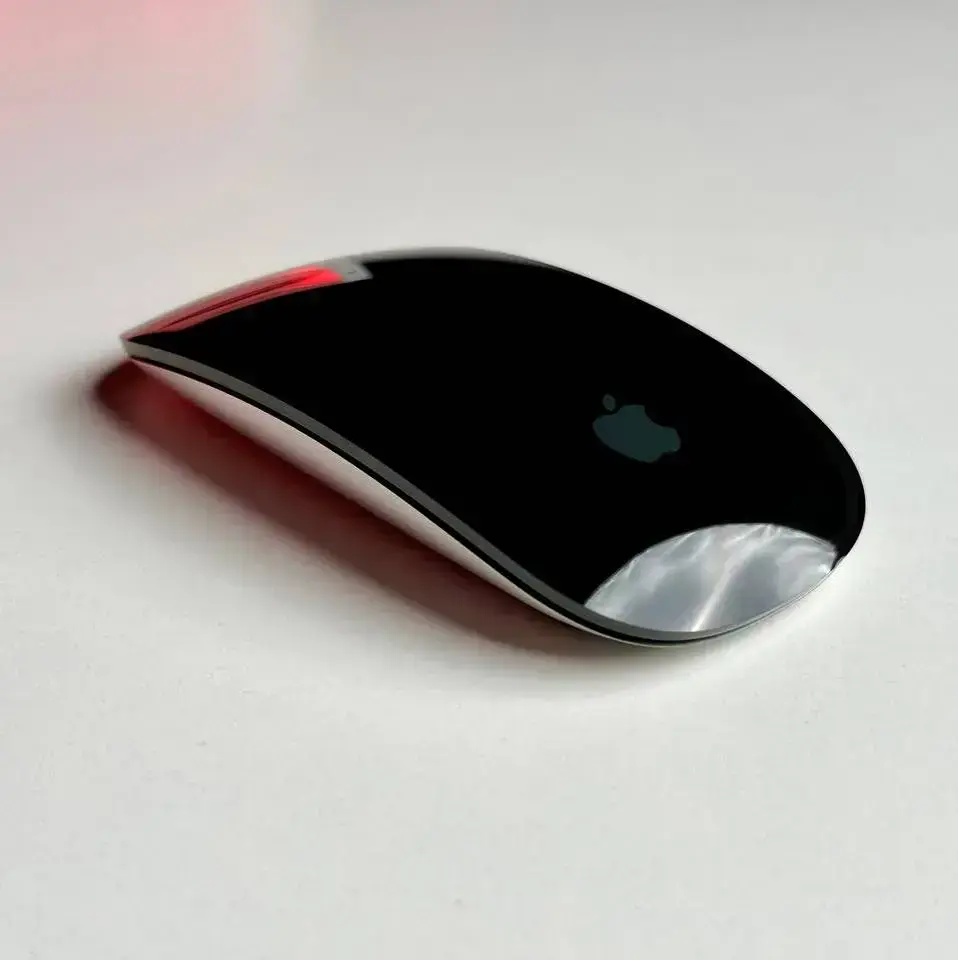 OPEN BOX Apple Magic Mouse 2022 - Black Multi-Touch Surface (MMMQ3)