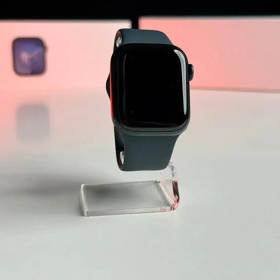 OPEN BOX Apple Watch Series 9 GPS 41mm Midnight Aluminum Case with Midnight Sport Band - S/M (MR8W3)