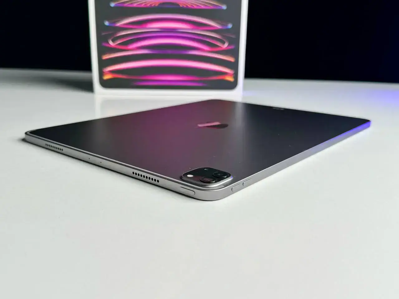 OPEN BOX iPad Pro 12.9" 2022 Wi-Fi 128GB Space Gray (MNXP3)🔋100% (Состояние - 10/10, комплект - полное, гарантия - 6 мес.)