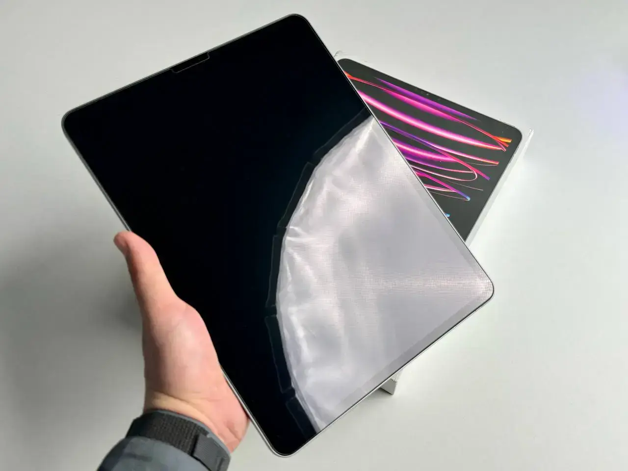 OPEN BOX iPad Pro 12.9" 2022 Wi-Fi 128GB Space Gray (MNXP3)🔋100% (Состояние - 10/10, комплект - полное, гарантия - 6 мес.)