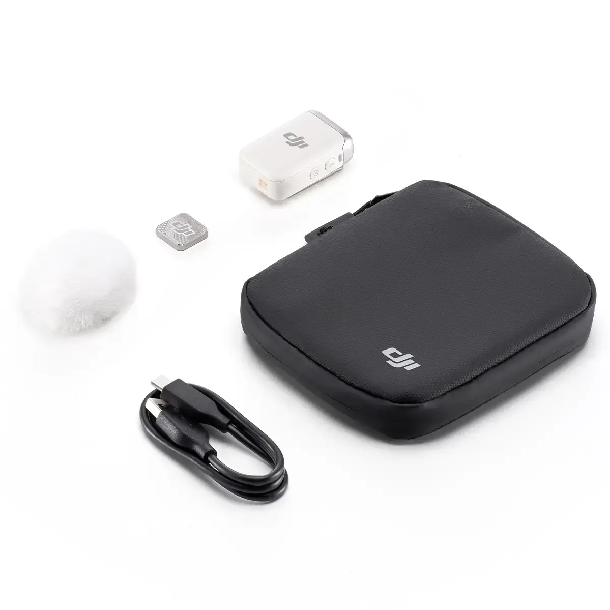 Передатчик/рекордер DJI Mic 2 Transmitter - Pearl White (CP.RN.00000329.01)