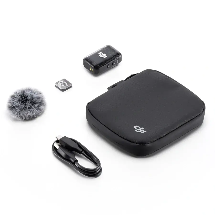 Передавач/рекордер DJI Mic 2 Transmitter - Shadow Black (CP.RN.00000328.01)