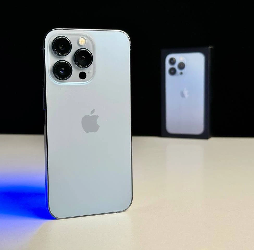 USED Apple iPhone 13 Pro 128GB Sierra Blue (MLTT3, MLVD3)🔋85%(Стан - 9/10, Комплект - повний | гарантія - 1 міс.)