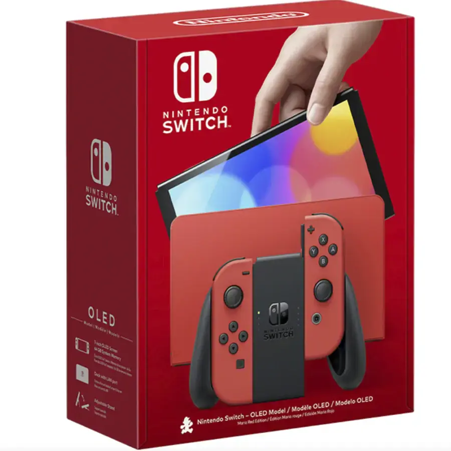Портативна ігрова приставка Nintendo Switch OLED Model Mario Red Edition (156749264)