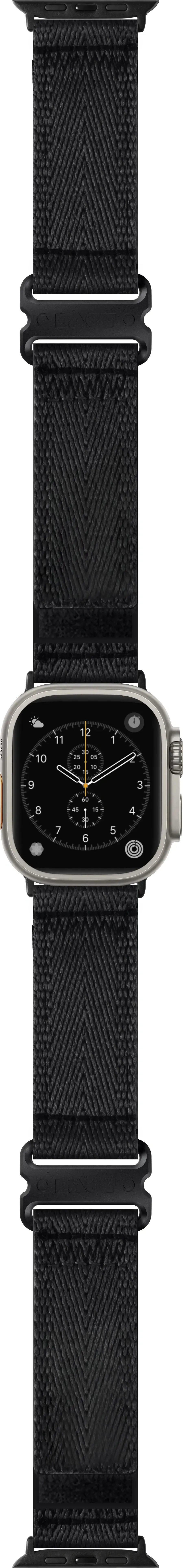 Ремінець LAUT CHAMPS SPORT для Apple Watch 42/44/45/49 мм - Black (L_AWU_CS_BK)