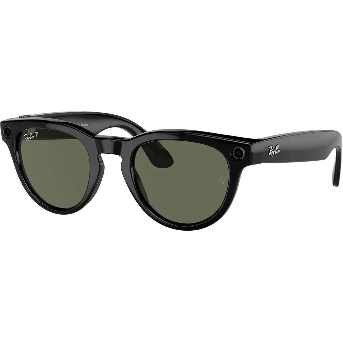 Смарт-очки Ray-Ban | Meta Headliner Standard - Shiny Black / G-15 Green (RW4009 601/9A 50-23)