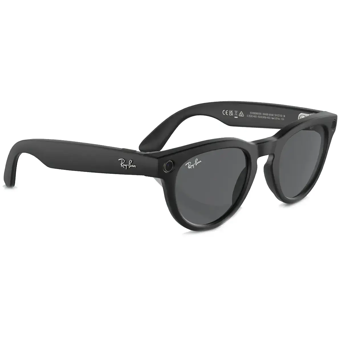 Смарт-очки Ray-Ban | Meta Headliner Standard - Matte Black / Charcoal Black (RW4009 601S87 50-23)