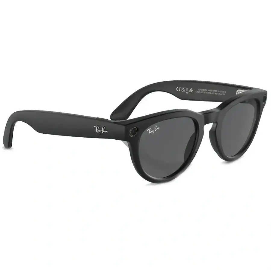Смарт-окуляри Ray-Ban | Meta Headliner Standard - Matte Black / Charcoal Black (RW4009 601S87 50-23)