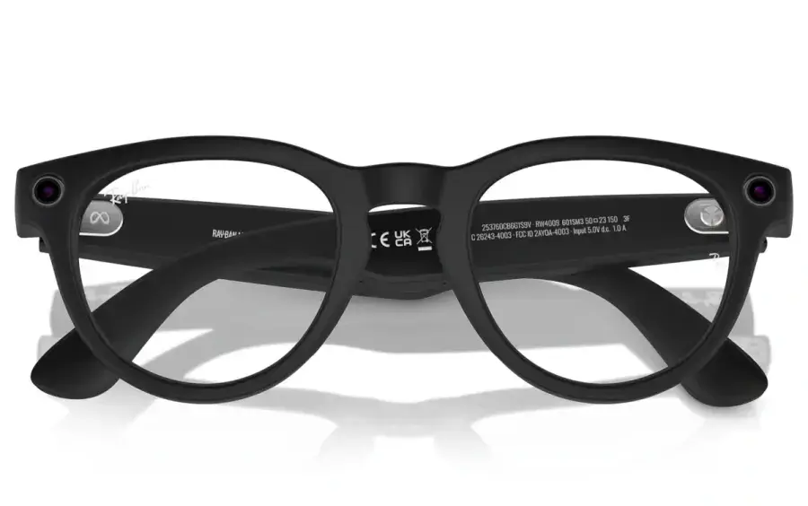 Смарт-очки Ray-Ban | Meta Headliner Standard - Matte Black / Clear to Grey Transitions (RW4009 601SM3 50-23)