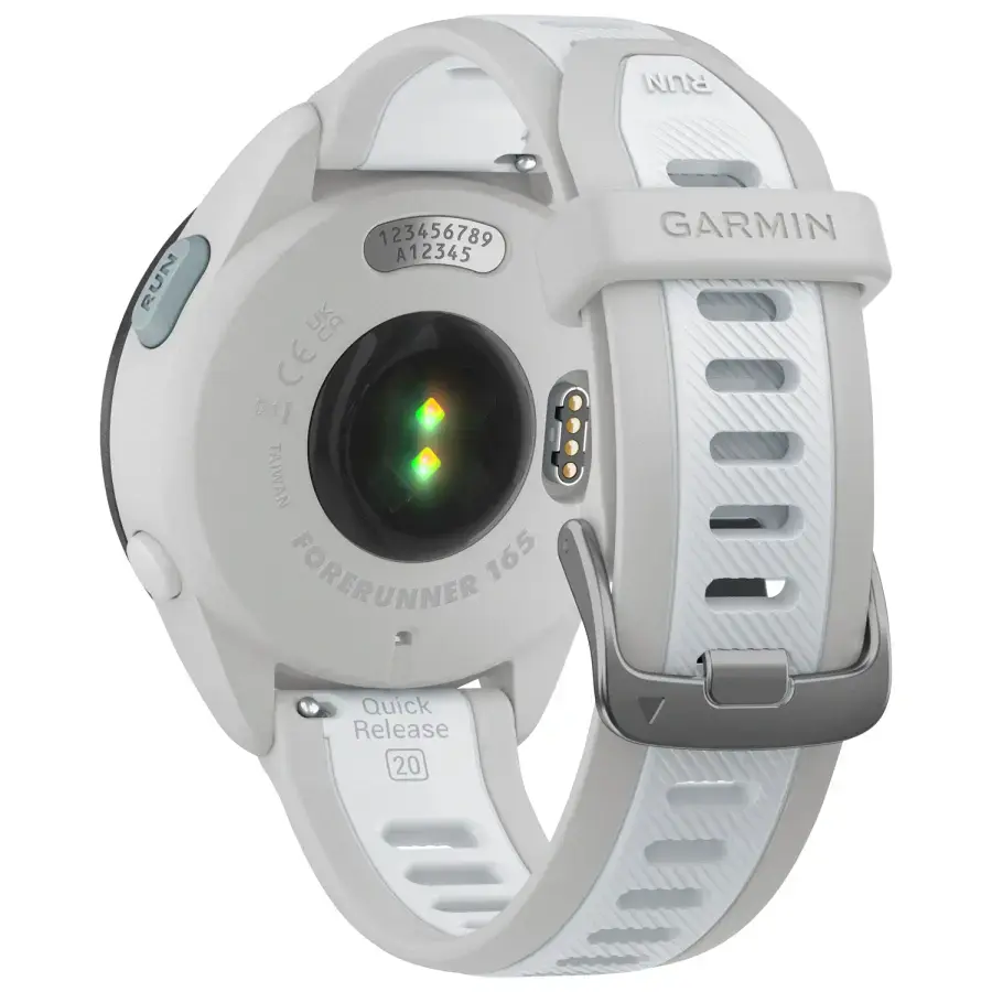 Спортивний годинник Garmin Forerunner 165 Music - Mist Gray/Whitestone (010-02863-31)