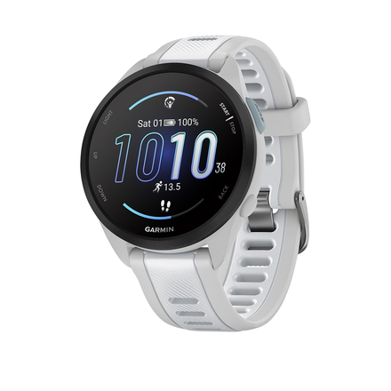 Спортивний годинник Garmin Forerunner 165 Music - Mist Gray/Whitestone (010-02863-31)