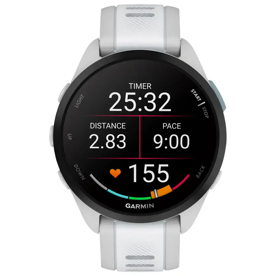 Спортивний годинник Garmin Forerunner 165 - Mist Gray/Whitestone (010-02863-21)