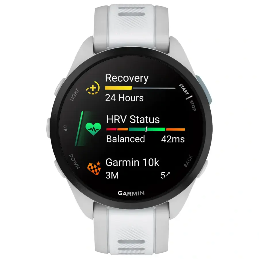 Спортивний годинник Garmin Forerunner 165 - Mist Gray/Whitestone (010-02863-21)