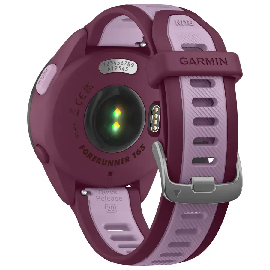 Спортивний годинник Garmin Forerunner 165 Music - Mist Berry/Lilac (010-02863-33)