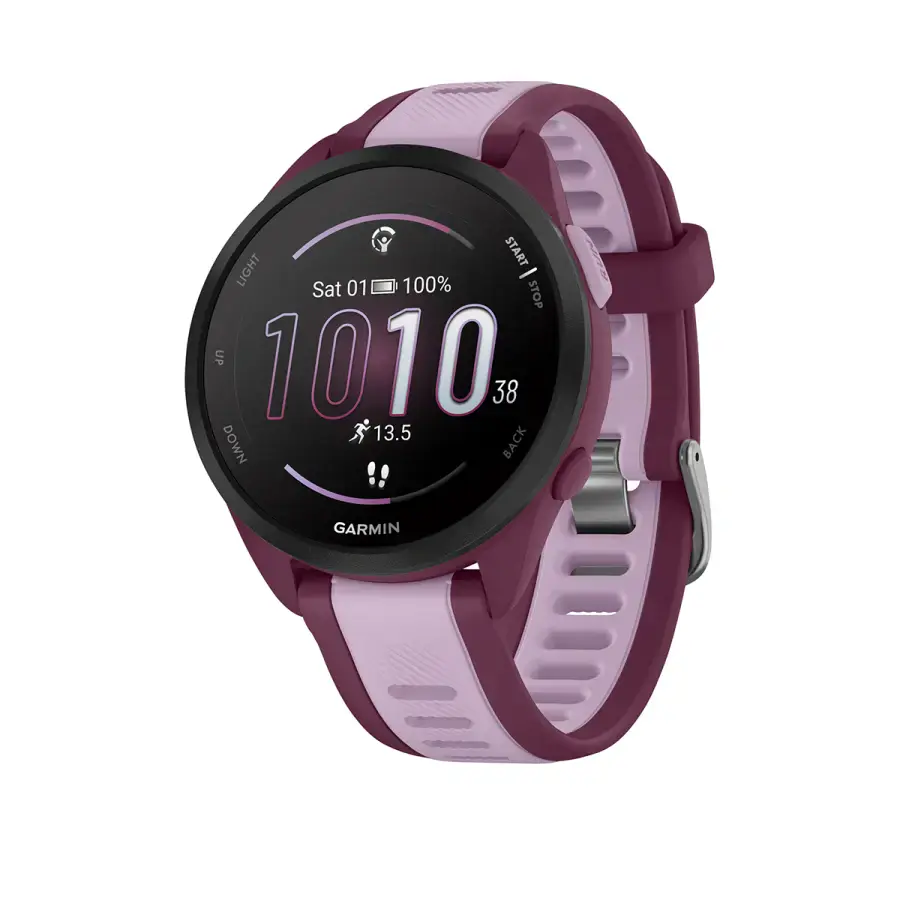 Спортивний годинник Garmin Forerunner 165 Music - Mist Berry/Lilac (010-02863-33)