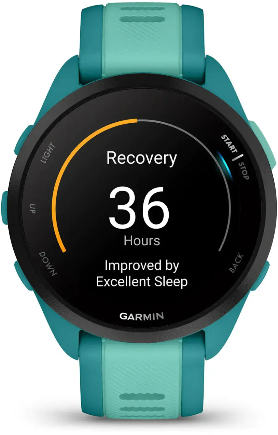 Спортивний годинник Garmin Forerunner 165 Music - Turquoise/Aqua (010-02863-32)