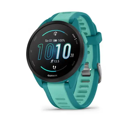 Спортивний годинник Garmin Forerunner 165 Music - Turquoise/Aqua (010-02863-32)