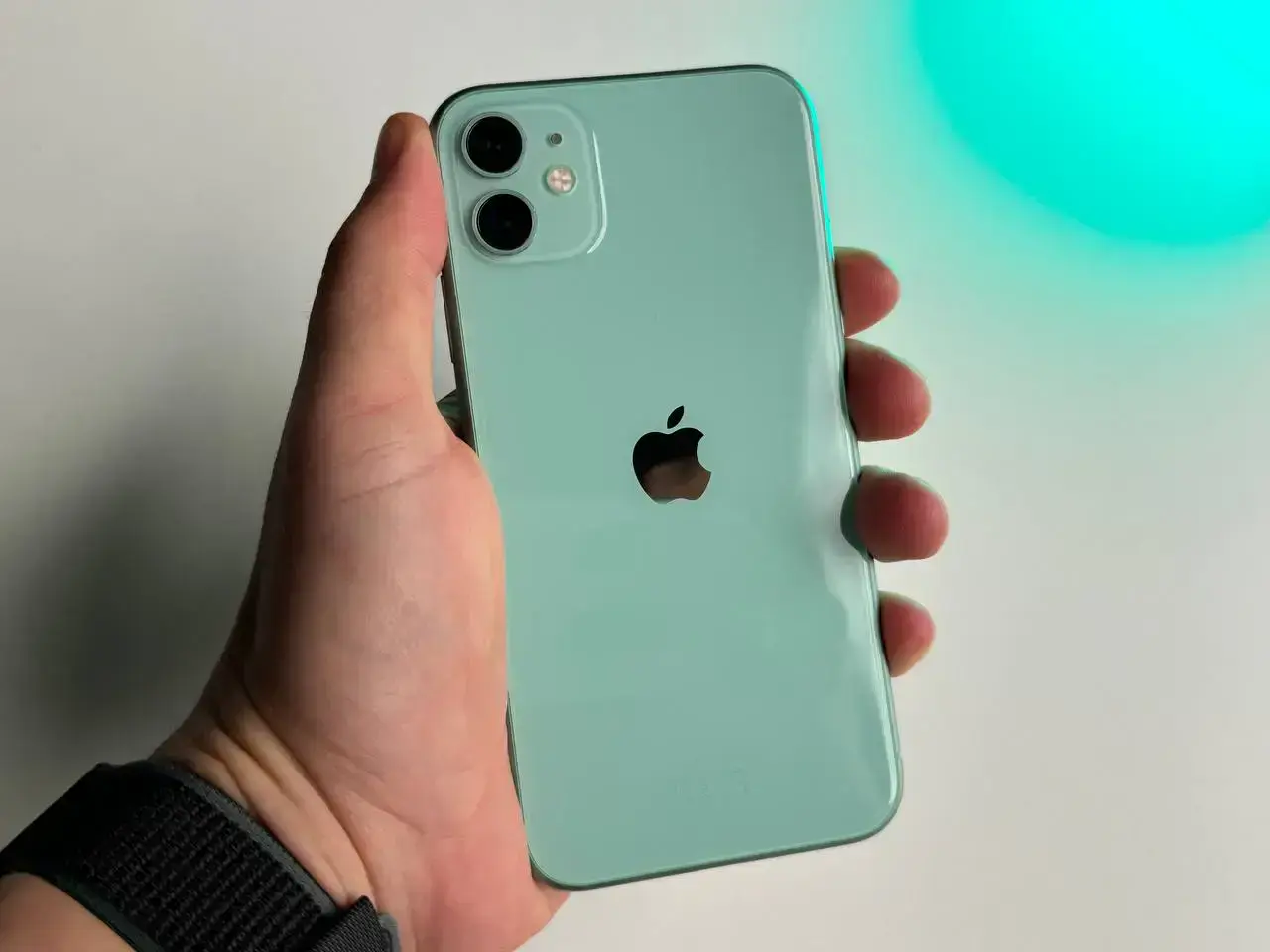 USED Apple iPhone 11 128GB Green (MHD33, MHDN3)🔋100%(Стан - 9/10, Комплект - iPhone | гарантія - 1 міс.)