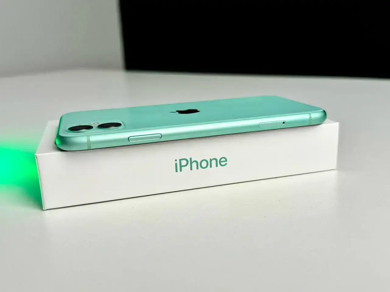 USED Apple iPhone 11 128GB Green (MWLK2)🔋100%(Состояние - 9.9/10, Комплект - Полный | гарантия - 1 мес.)