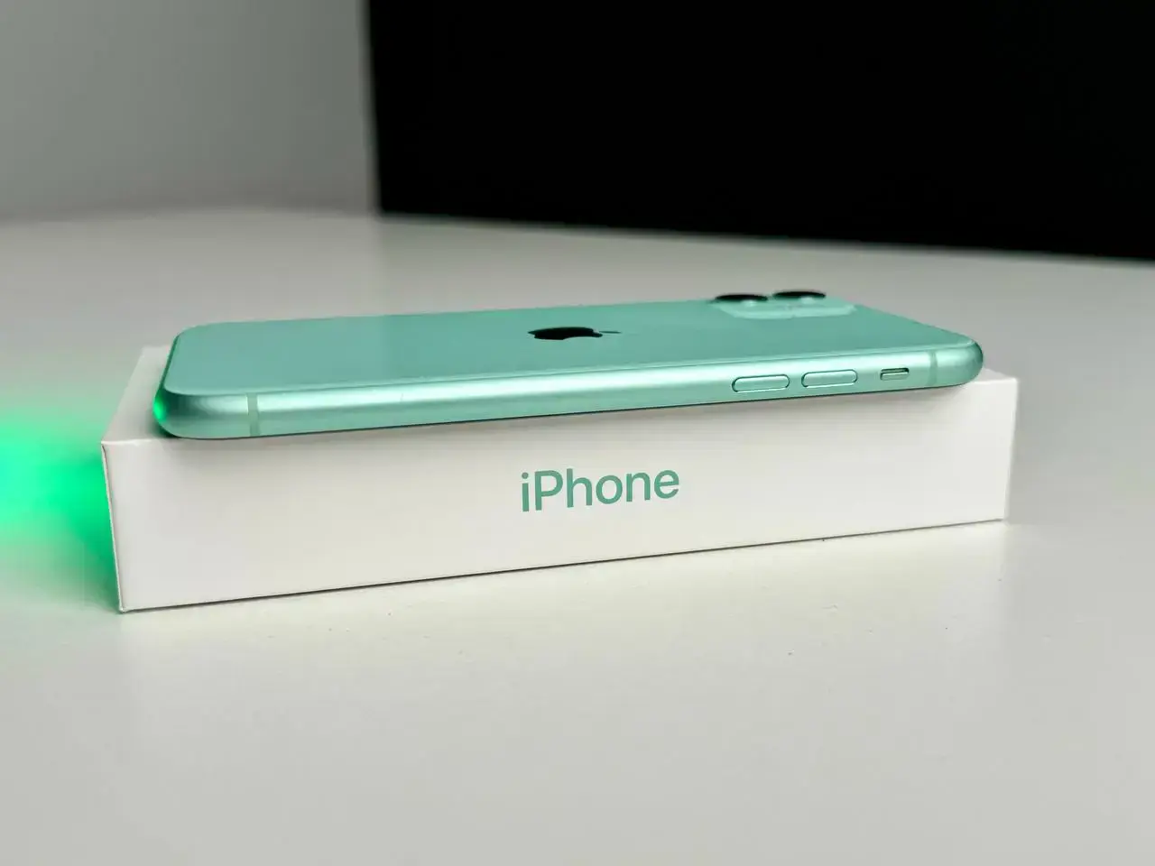 USED Apple iPhone 11 128GB Green (MWLK2)🔋100%(Состояние - 9.9/10, Комплект - Полный | гарантия - 1 мес.)