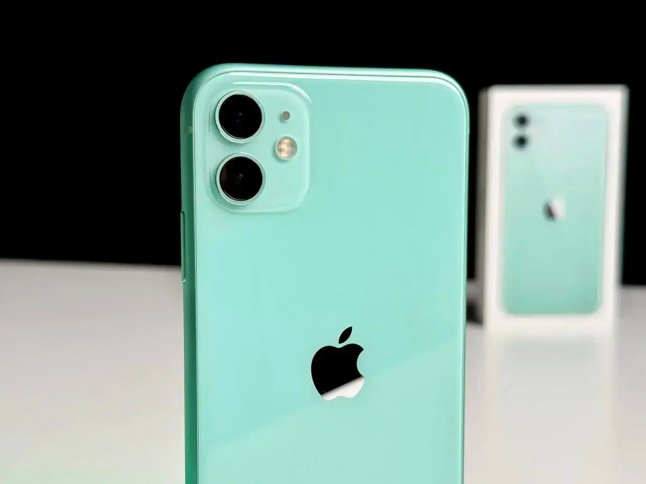USED Apple iPhone 11 128GB Green (MWLK2)🔋100%(Состояние - 9.9/10, Комплект - Полный | гарантия - 1 мес.)