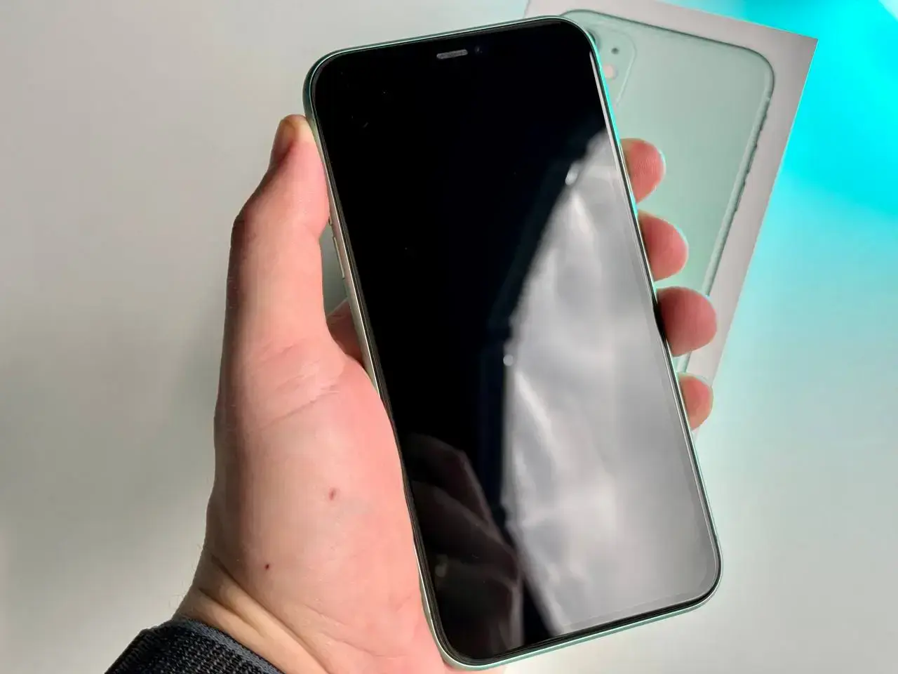 USED Apple iPhone 11 64GB Green (MHCW3, MHDG3)🔋100%(Состояние - 10/10, Комплект - Полный | гарантия - 1 мес.)