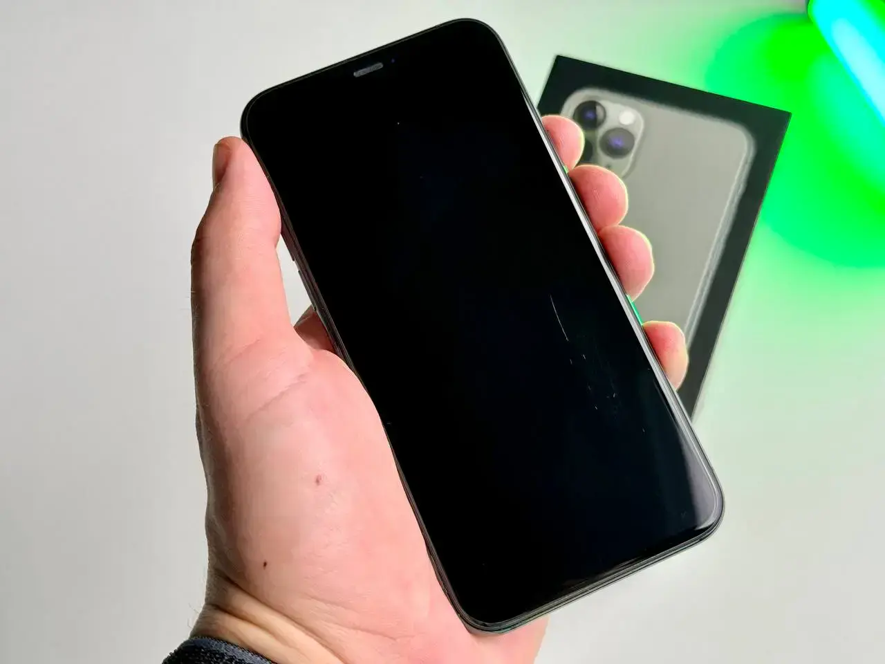 USED Apple iPhone 11 Pro 256GB Midnight Green (MWCQ2)🔋100%(Состояние - 9/10, Комплект - Полный | гарантия - 1 мес.)