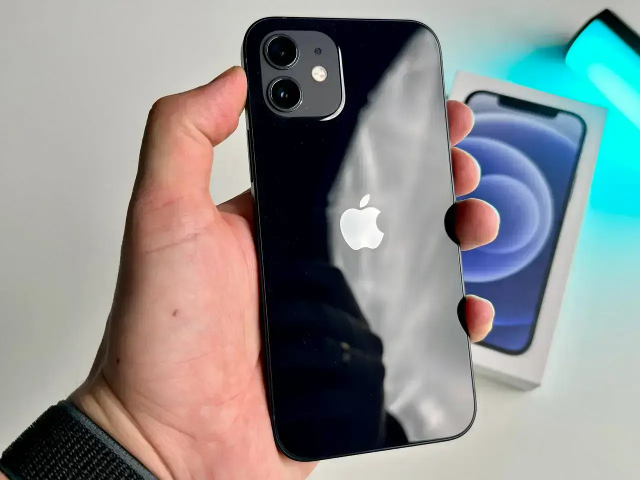 USED Apple iPhone 12 128GB Black (MGHC3, MGJA3)🔋89%(Стан - 9.9/10, Комплект - Повний | гарантія - 1 міс.)