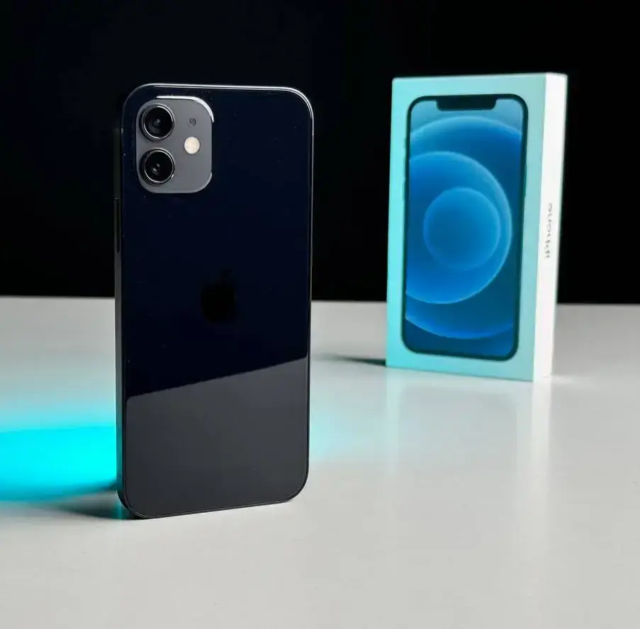 USED Apple iPhone 12 128GB Black (MGHC3, MGJA3)🔋89%(Стан - 9.9/10, Комплект - Повний | гарантія - 1 міс.)