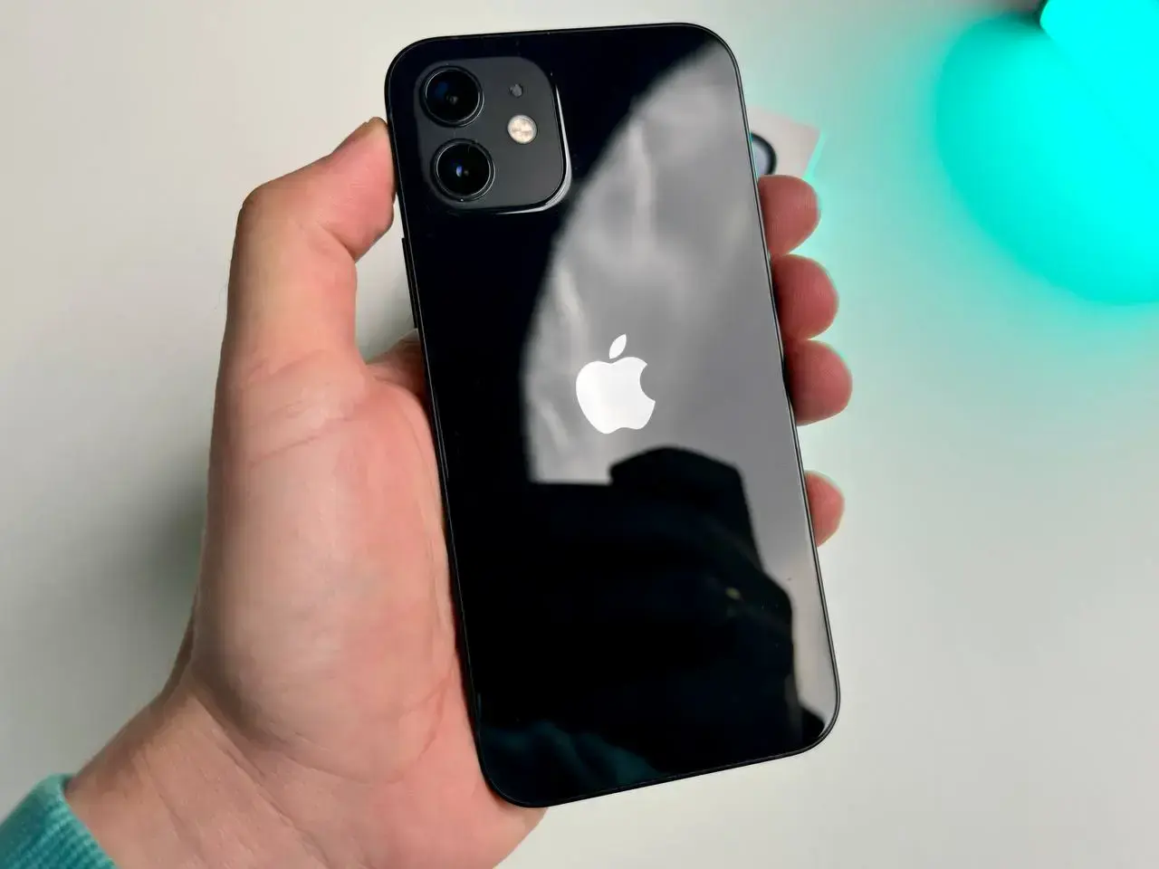 USED Apple iPhone 12 64GB Black (MGH63, MGJ53)🔋84%(Стан - 8.8/10, Комплект - iPhone | гарантія - 1 міс.)