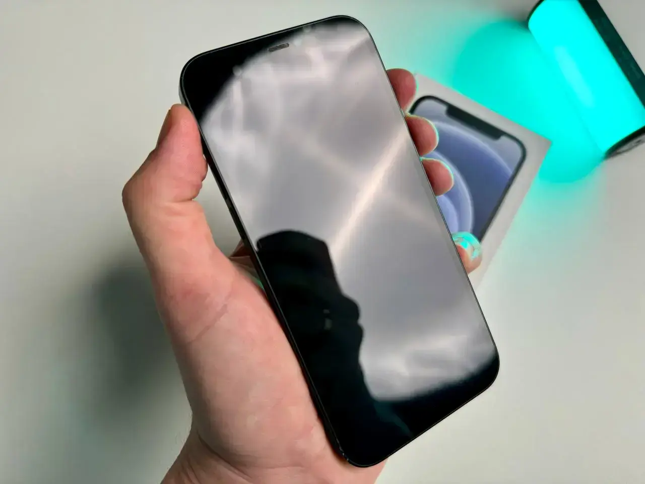 USED Apple iPhone 12 64GB Black (MGH63, MGJ53)🔋84%(Стан - 8.8/10, Комплект - iPhone | гарантія - 1 міс.)