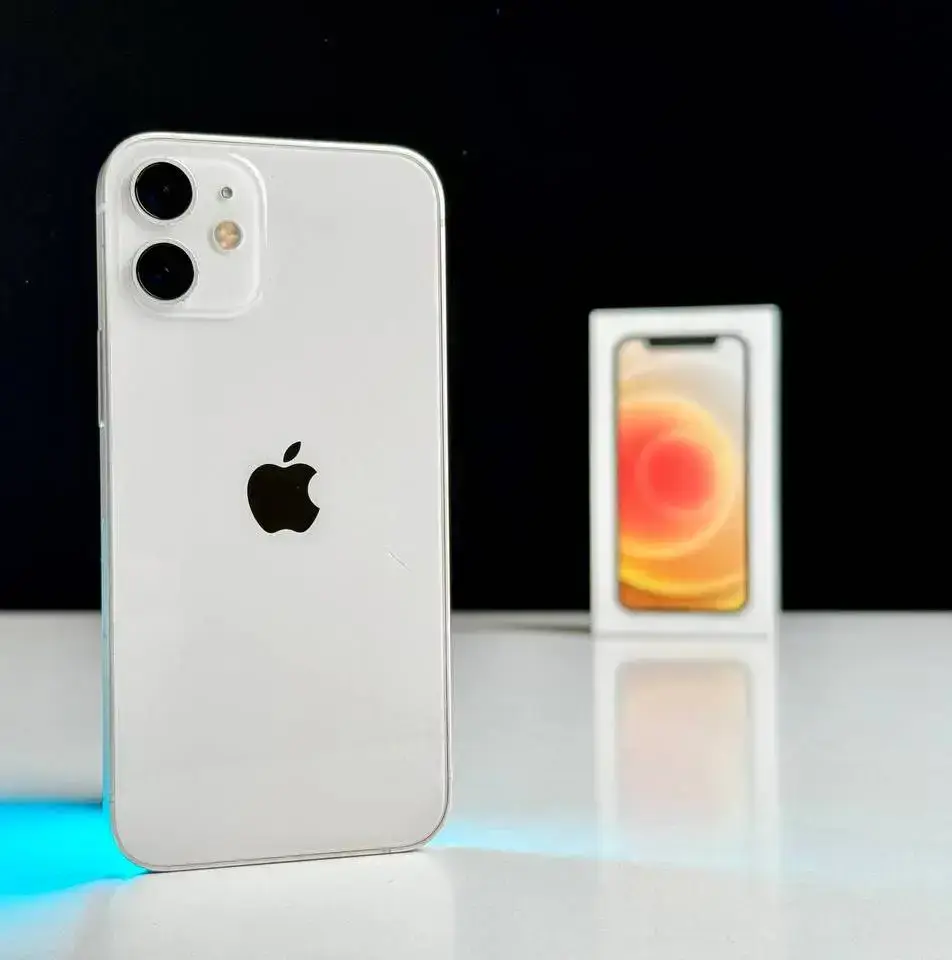 USED Apple iPhone 12 Mini 64GB White (MG8G3, MGDY3)🔋86%(Состояние - 7.5/10, Комплект - Полный | гарантия - 1 мес.)