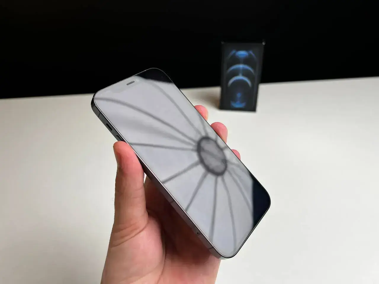 USED Apple iPhone 12 Pro 128GB Pacific Blue (MGLR3, MGMN3)🔋86%(Стан - 9/10, Комплект - повний | гарантія - 1 міс.)