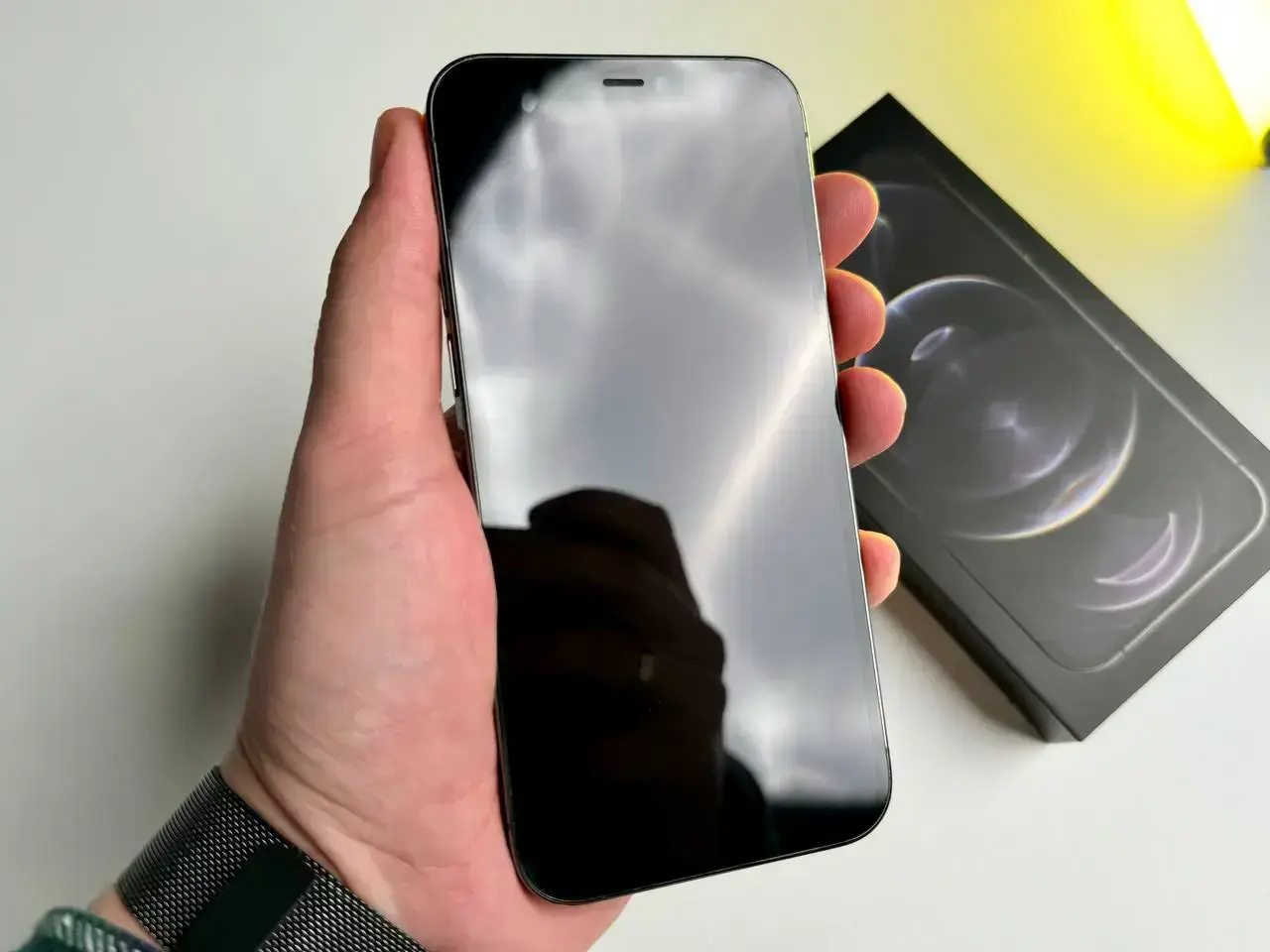 USED Apple iPhone 12 Pro 256GB Graphite (MGLT3, MGMP3)🔋100%(Стан - 9/10, Комплект - Повний | гарантія - 1 міс.)
