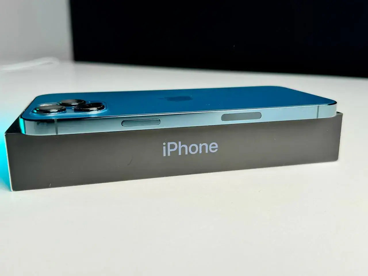 USED Apple iPhone 12 Pro Max 256GB Pacific Blue (MGCN3, MGDF3)🔋100%(Стан - 9/10, Комплект - Повний | гарантія - 1 міс.)