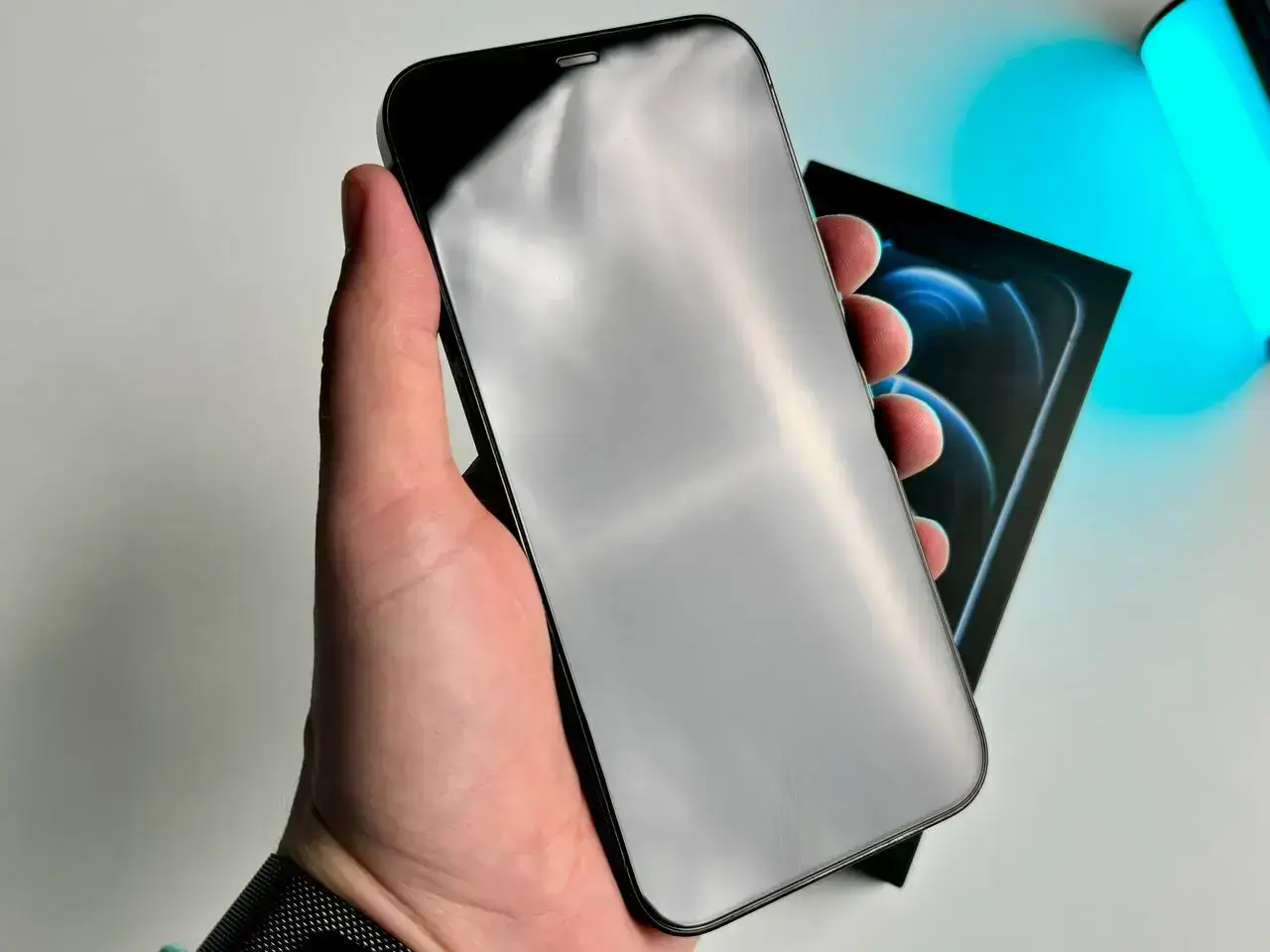 USED Apple iPhone 12 Pro Max 256GB Pacific Blue (MGCN3, MGDF3)🔋100%(Стан - 9/10, Комплект - Повний | гарантія - 1 міс.)