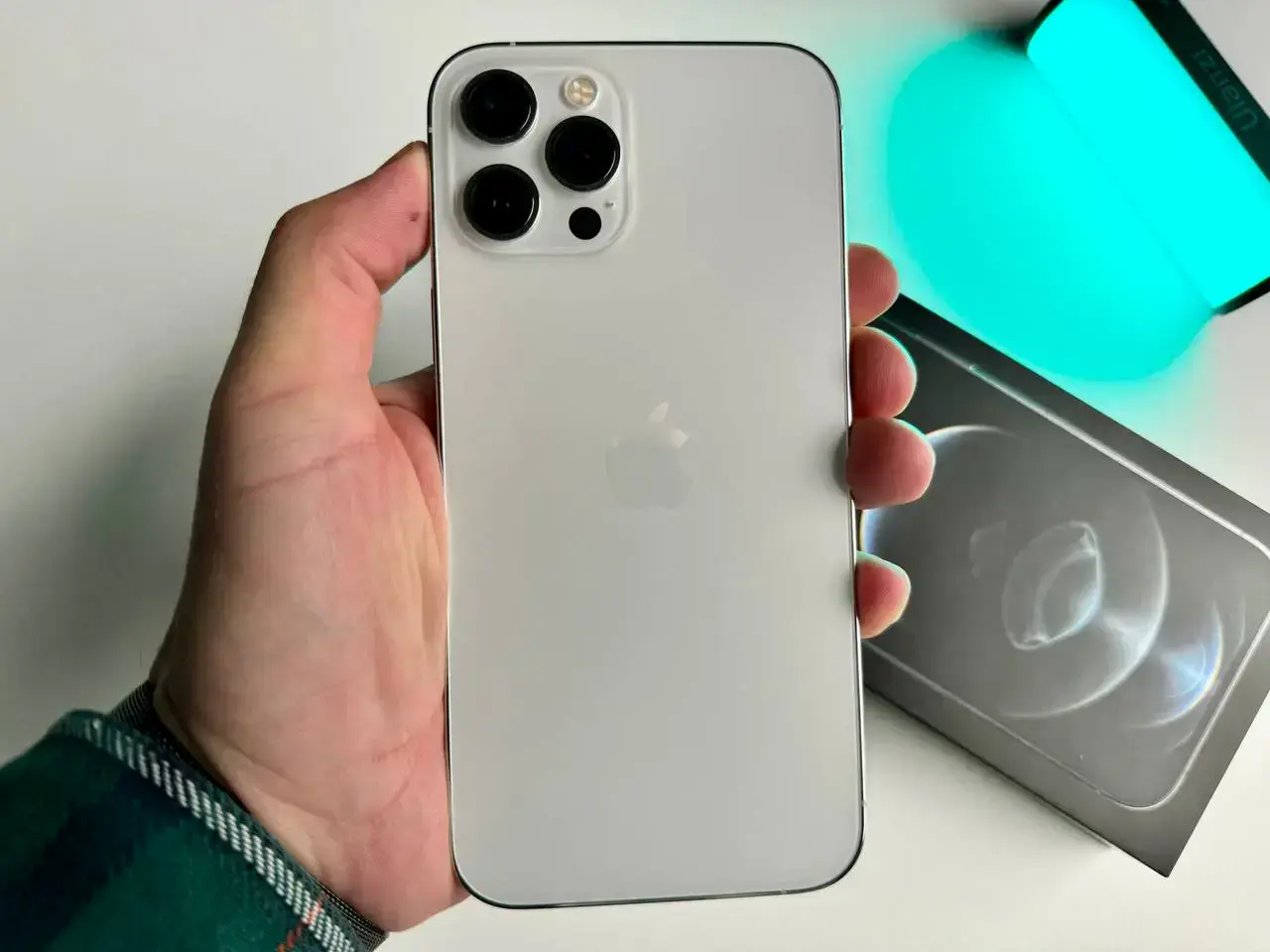 USED Apple iPhone 12 Pro Max 512GB Silver (MGCQ3, MGDH3)🔋87%(Состояние - 9/10, Комплект - Полный | гарантия - 1 мес.)