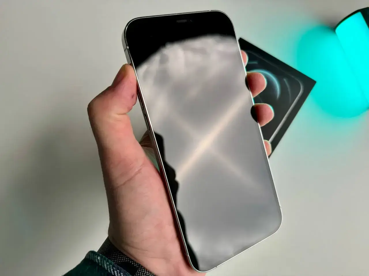 USED Apple iPhone 12 Pro Max 512GB Silver (MGCQ3, MGDH3)🔋87%(Состояние - 9/10, Комплект - Полный | гарантия - 1 мес.)