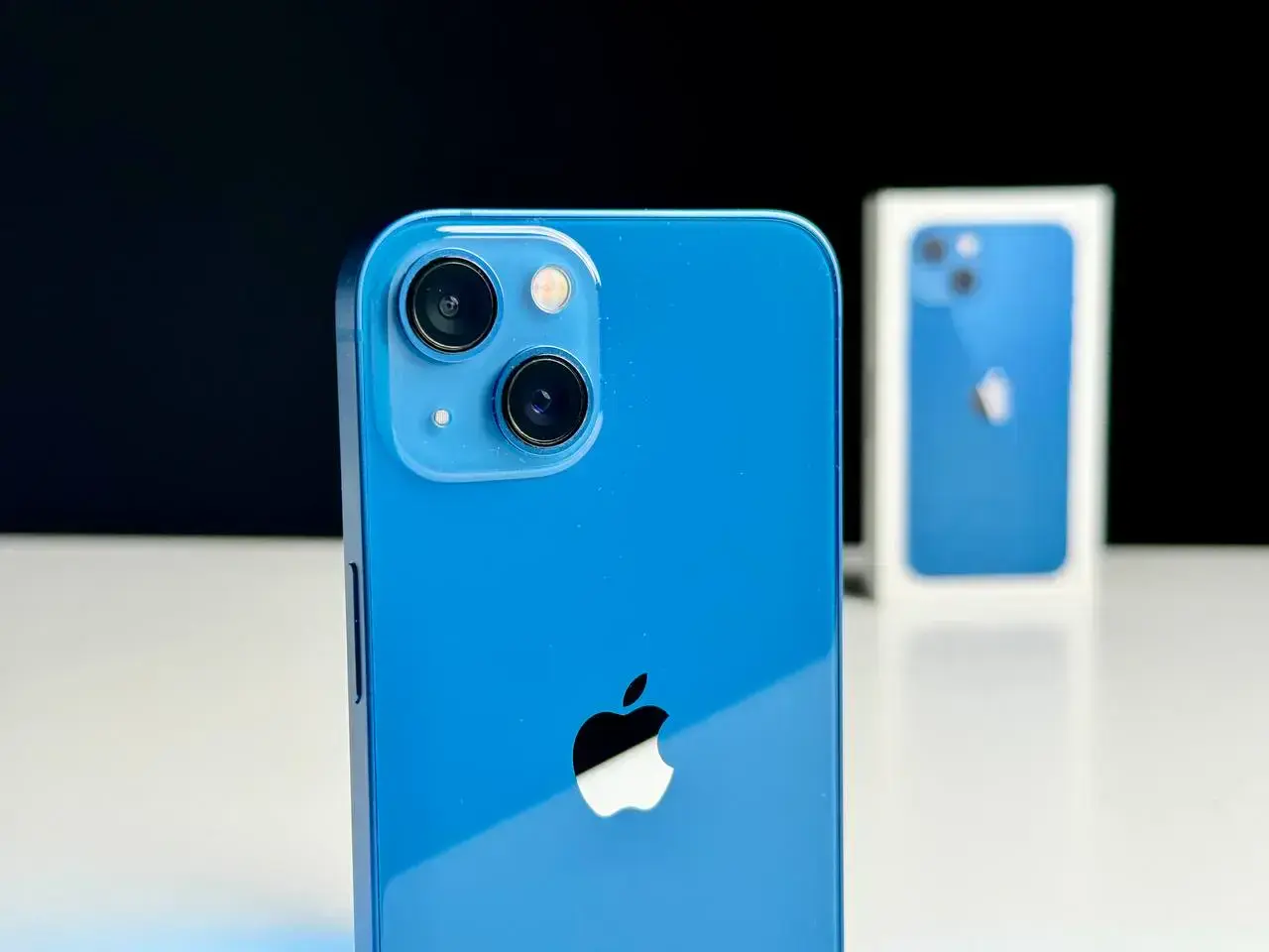 USED Apple iPhone 13 128GB Blue (MLMT3, MLPK3)🔋92%(Стан - 10/10, Комплект - Повний | гарантія - 1 міс.)